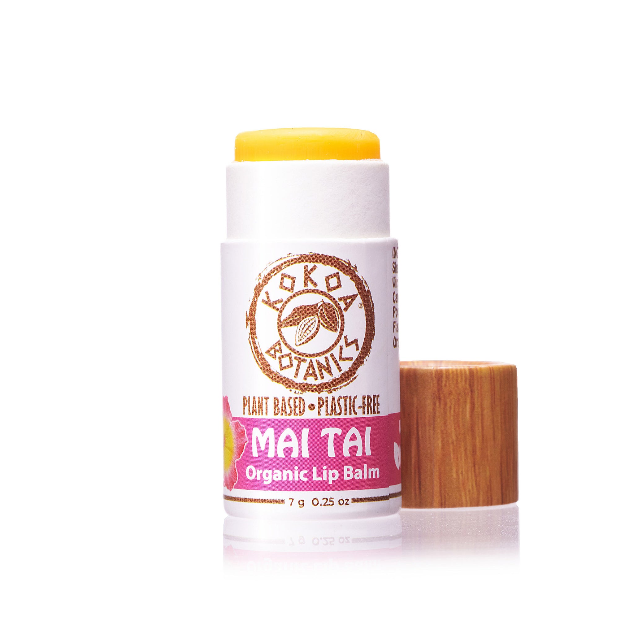 MAI TAI - Organic Vegan Lip Balm - Plastic Free