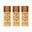 Peackes & cream 3 pack natural deodorant