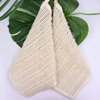 Natural Sisal Washcloth - Gentle Exfoliating Face and Body Cloth