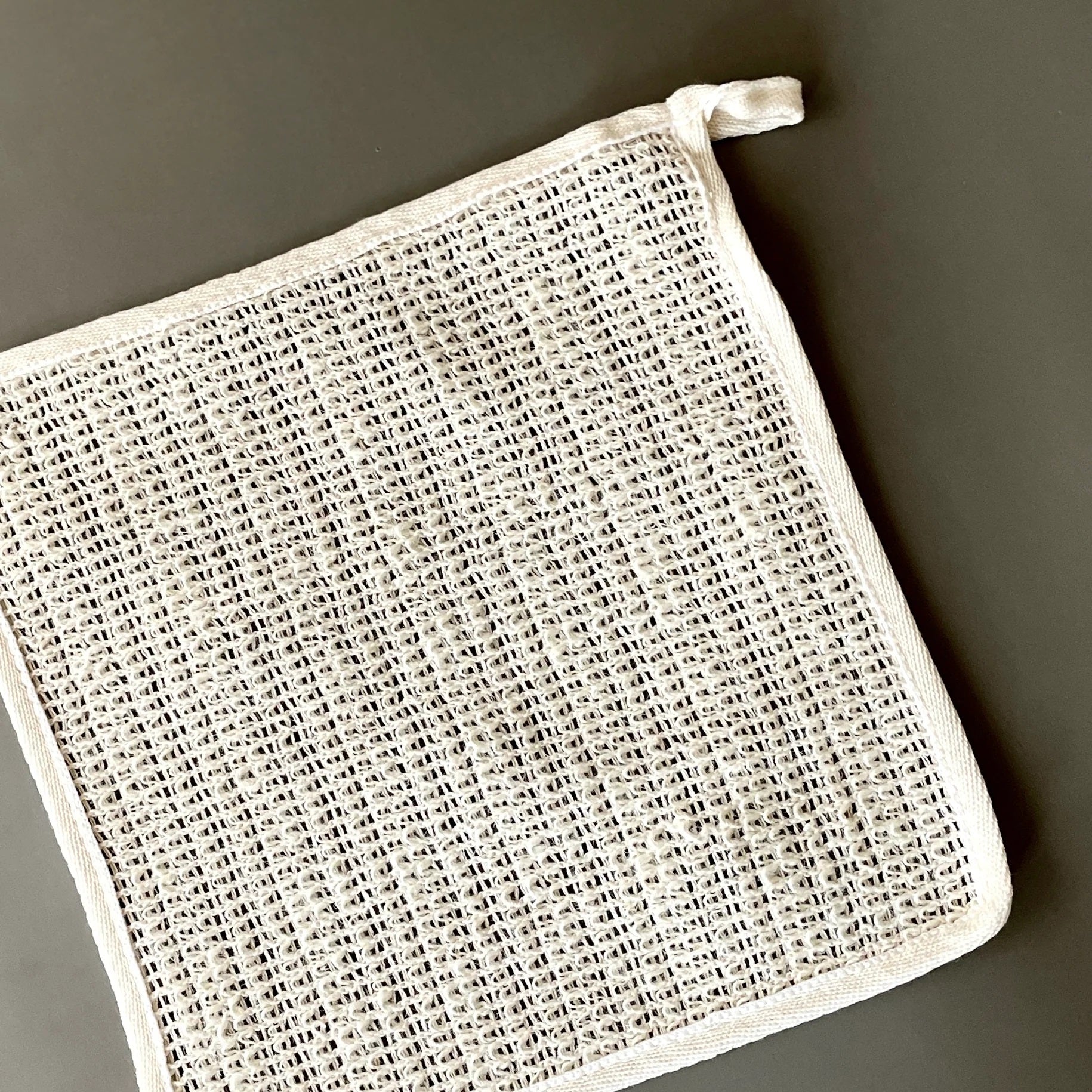 Natural Sisal Washcloth - Gentle Exfoliating Face and Body Cloth