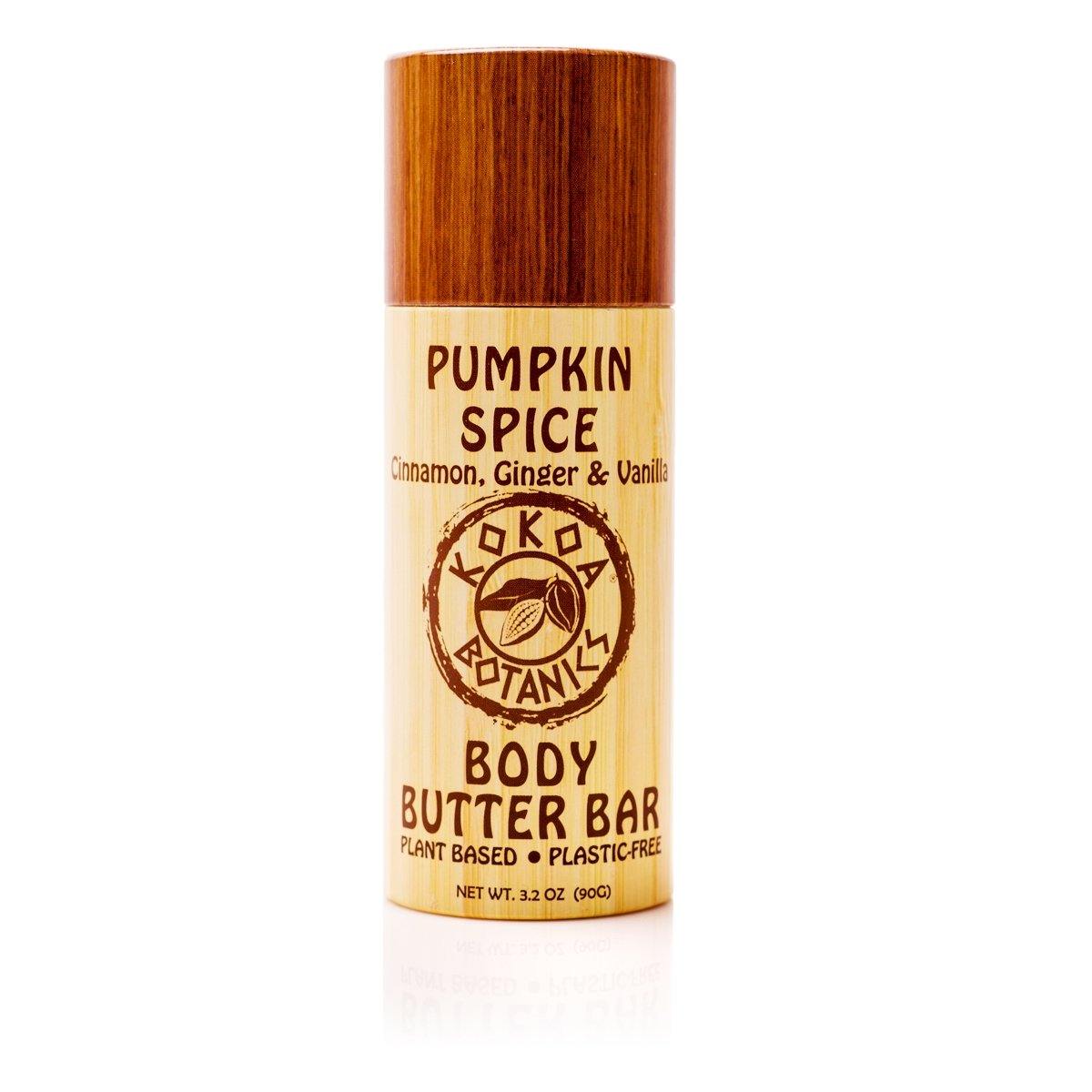PUMPKIN SPICE - Moisturizing Body Butter Lotion Bar - Plastic-free - kokoabotanics