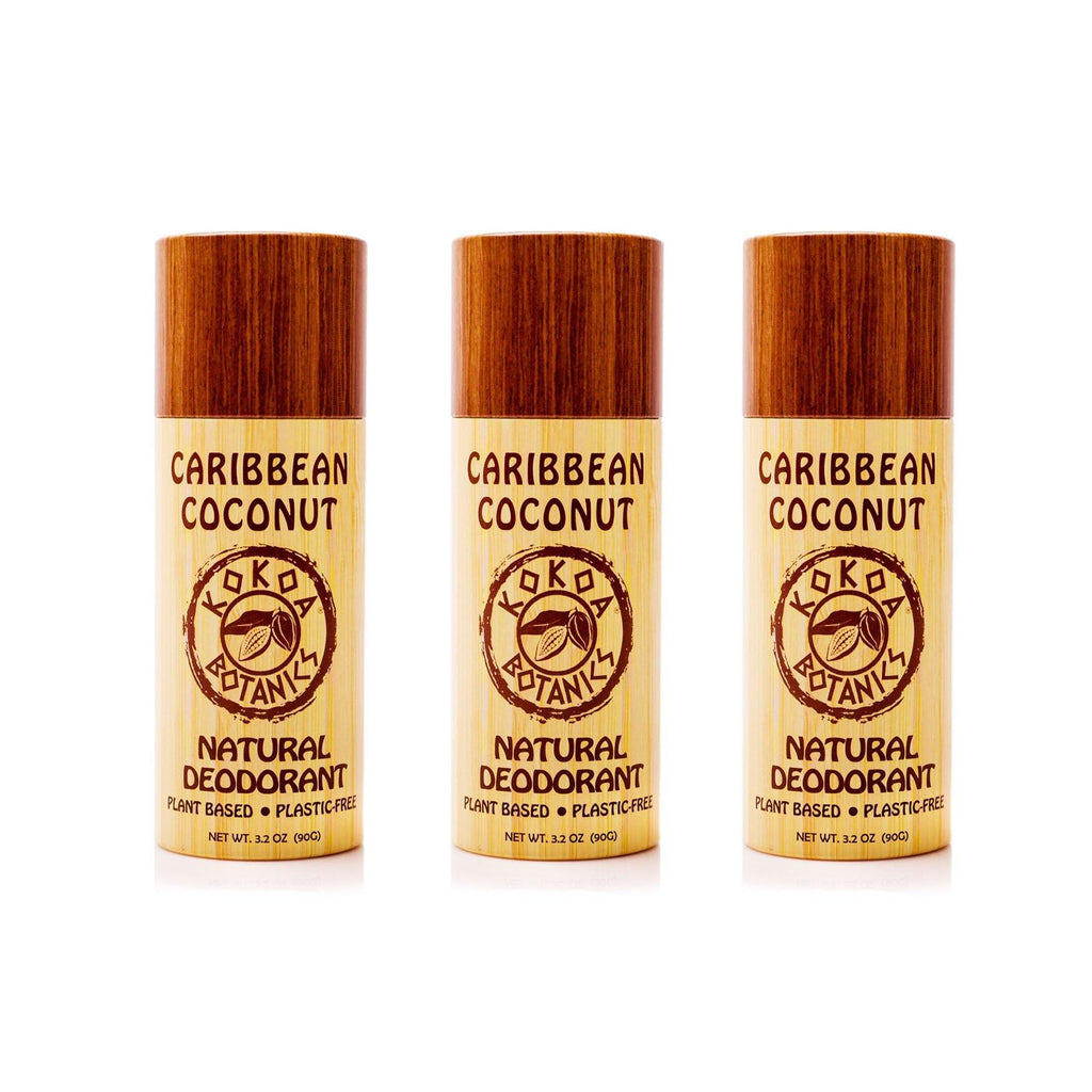 3 Pack Natural Deodorant - Choose Your Variety - kokoabotanics