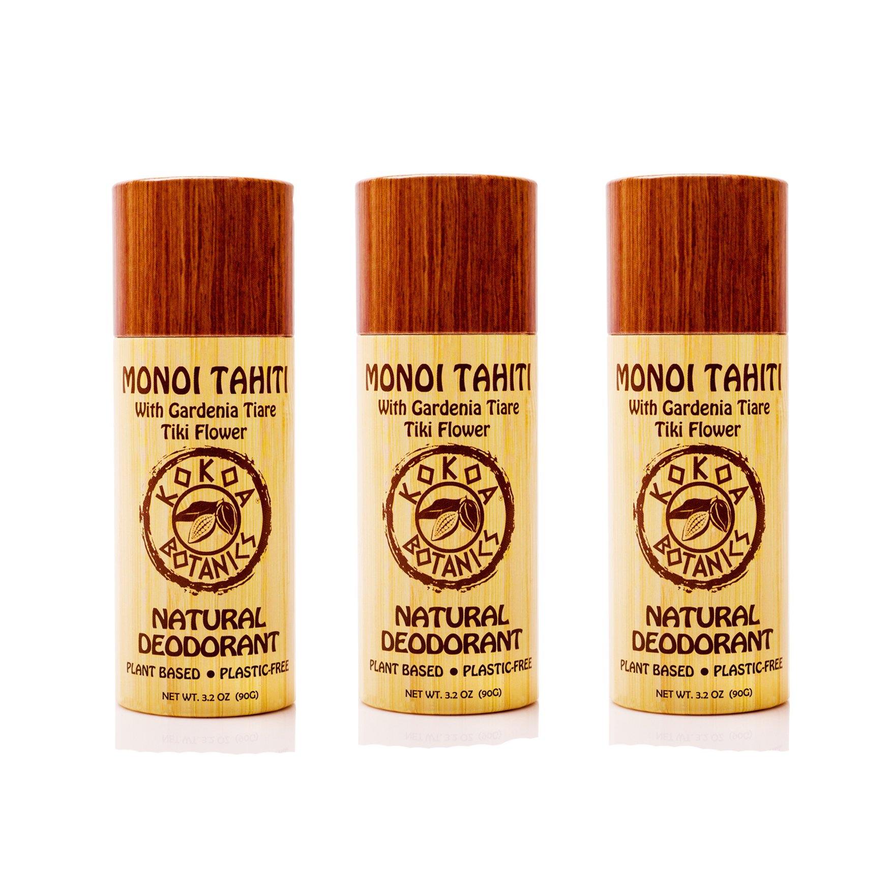 3 Pack Natural Deodorant - Choose Your Variety - kokoabotanics